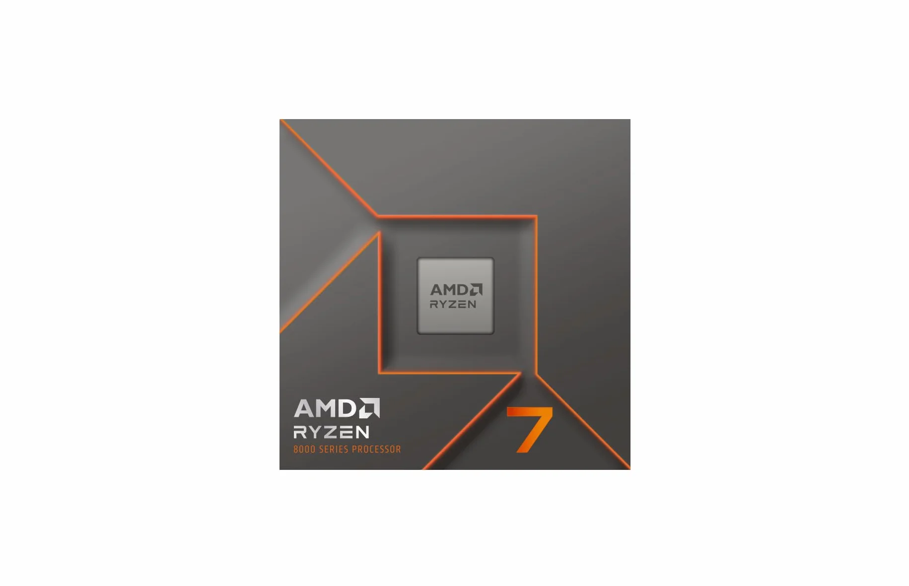 Processore AMD Ryzen 7 8700F (8 Cores/16 Threads , Ryzen AI, 65W TDP, AM5 Socket, 24MB Cache, Boost di Frequenza fino a 5,0 GHz max, dissipatore ad aria "Wraith stealth cooler")